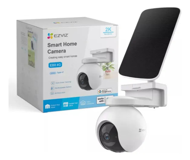 ☀️📸 Kit Cámara de Seguridad 4G + Panel Solar – Protección Total sin Electricidad ni Wi-Fi