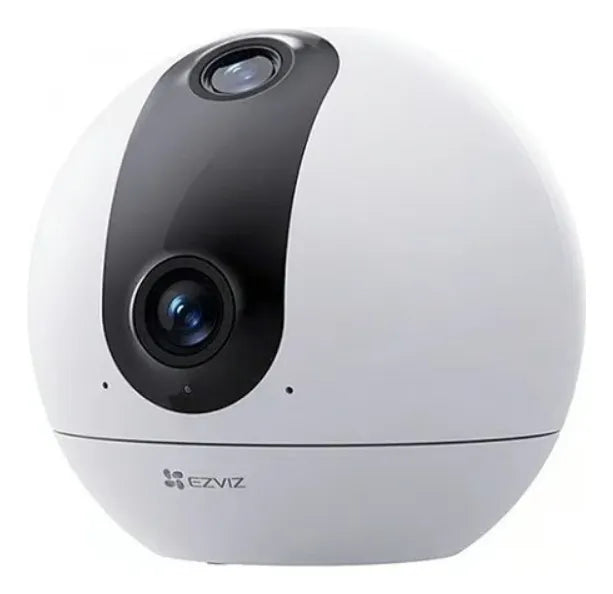 📹 Cámara seguridad doble lente 360° interior con audio