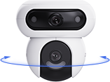 📹 Cámara Exterior EZVIZ H90 Dual 2K+ – Doble lente PTZ para Máxima Cobertura