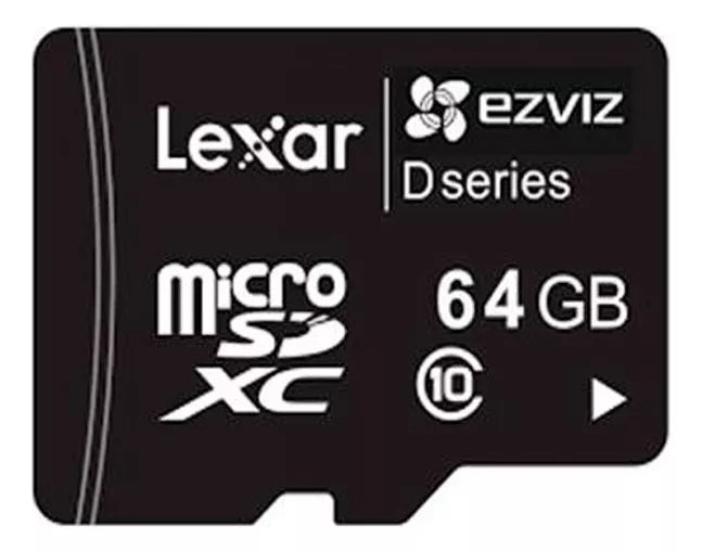 MicroSD 64GB especial para cámaras de seguridad