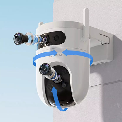 🔒🎥Cámara de Seguridad Inteligente Doble Lente – Protección Total sin Complicaciones
