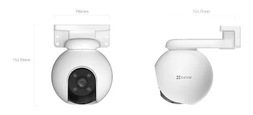 🌙🔊 EZVIZ H8 Pro – Cámara IP WiFi Exterior con Visión Nocturna a Color y Detección Inteligente | 2K / 3K