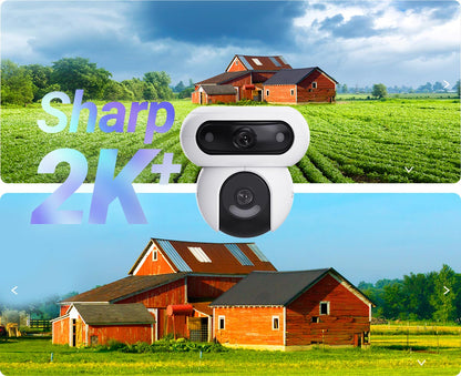📹 Cámara Exterior EZVIZ H90 Dual 2K+ – Doble lente PTZ para Máxima Cobertura
